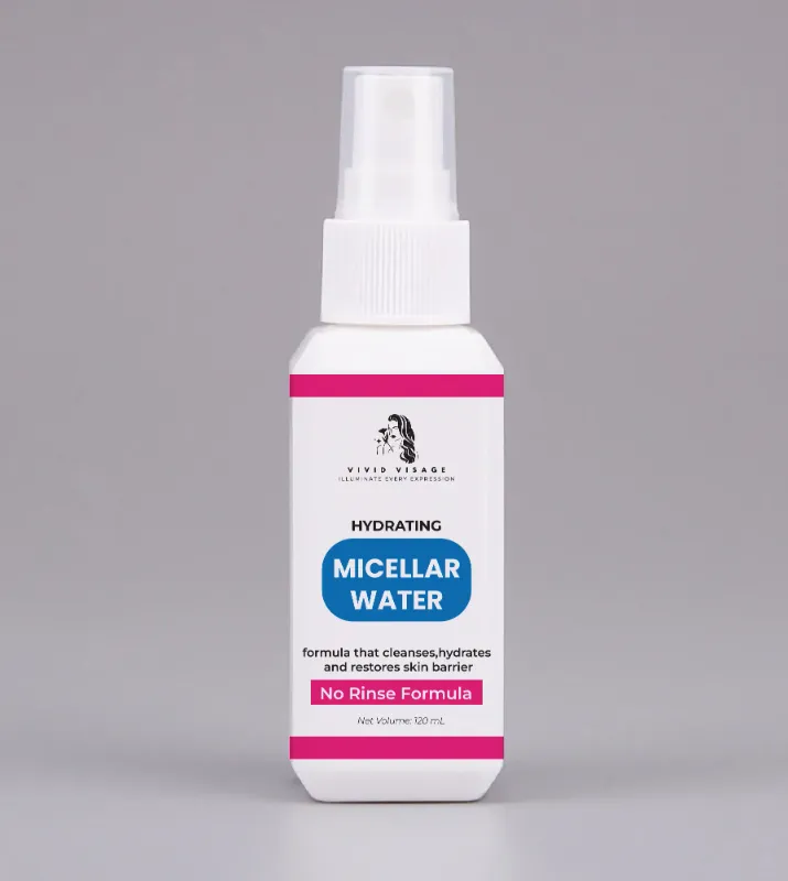 Vivid Visage Micellar Water – Gentle, Effective Cleansing for Radiant, Refreshed Skin