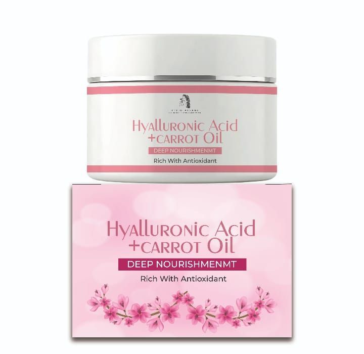 Vivid Visage Hyaluronic Acid + Carrot Oil Cream