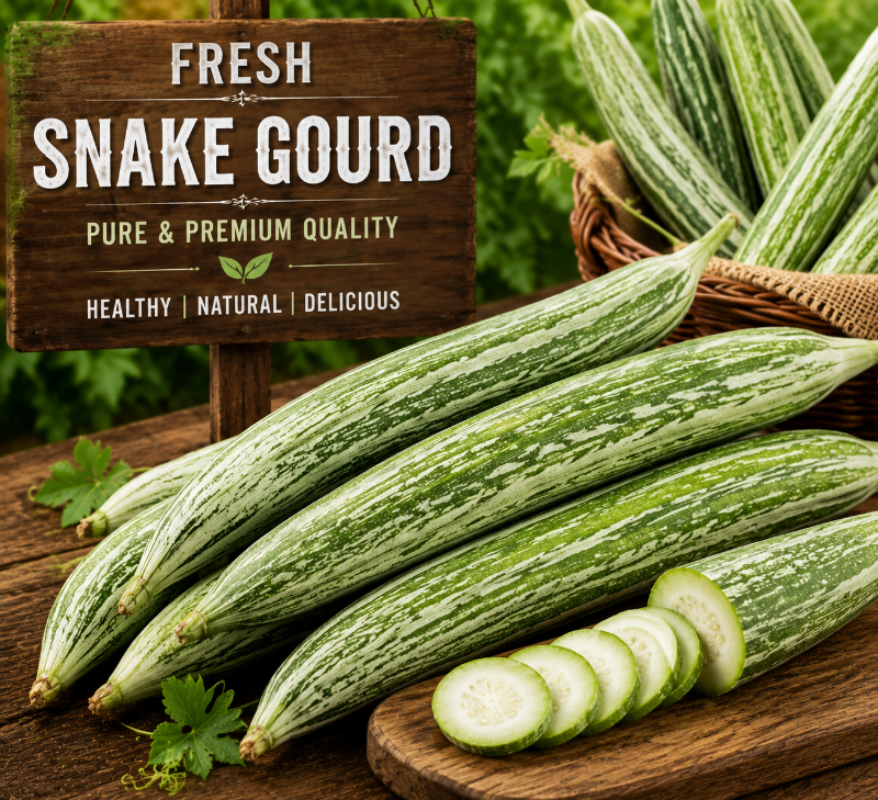 Snake gourd (புடலங்காய்)