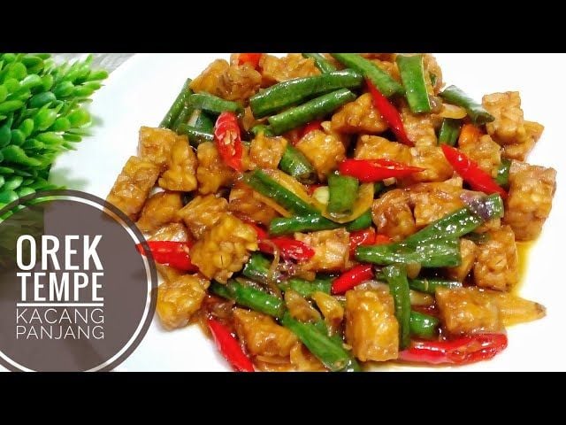 Orek Tempe Kacang Panjang