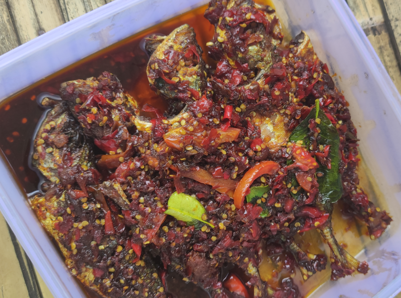 Katombo Goreng Sambel Kecap