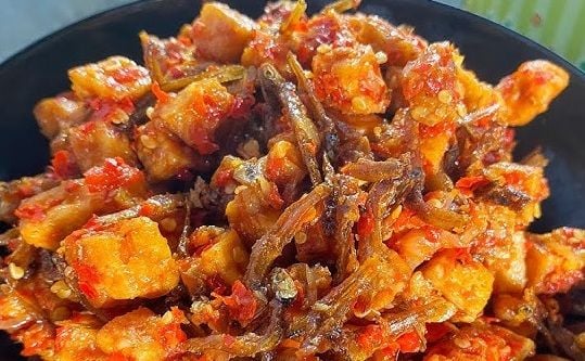 Tempe Tahu Teri Goreng Sambel