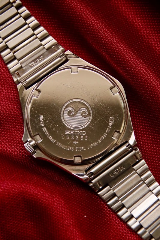 Seiko Hexagonal Silverwave Quartz Vintage Watch