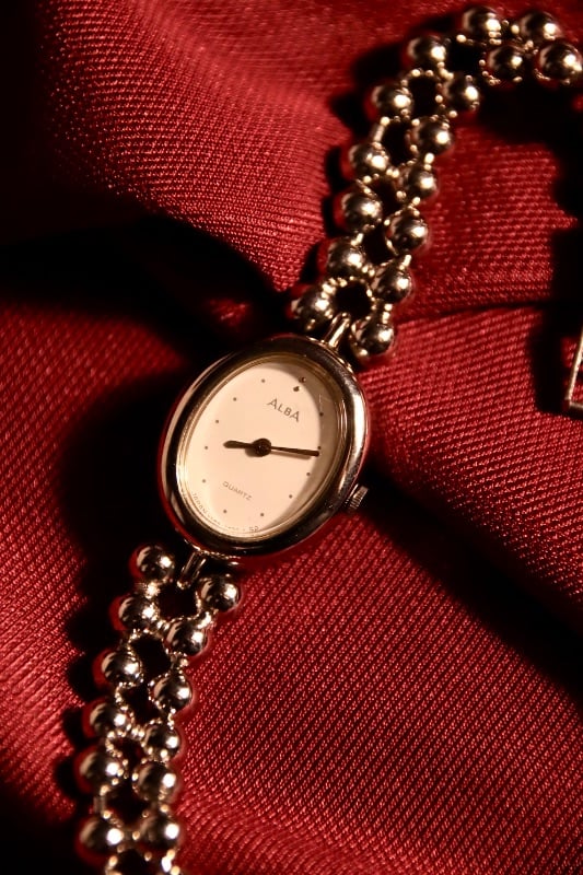 Alba Petite Ball Chain Bracelet Watch