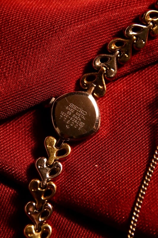 Seiko Vintage Two-Tone Heart Link Watch