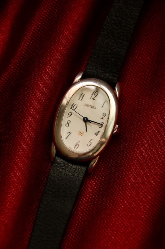 RARE Seiko Noie Vintage Oval Quartz Watch