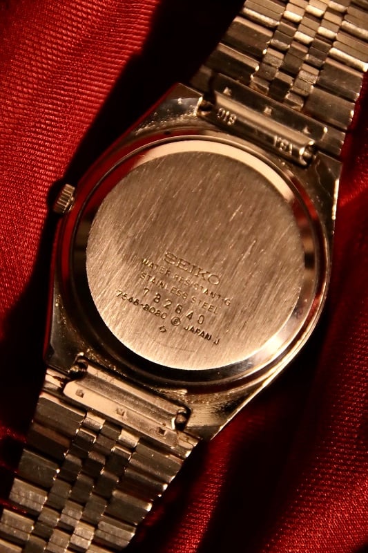 Seiko Type II Navy Blue Quartz Vintage Watch