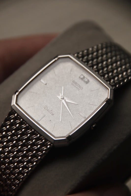 Seiko Dolce 9521-5210 Quartz Woven Mesh Bracelet
