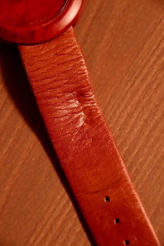 Vintage W150 Tissot Geniune Wood Watch