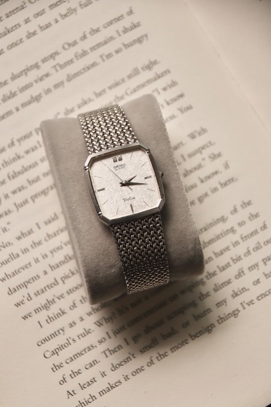 Seiko Dolce 9521-5210 Quartz Woven Mesh Bracelet