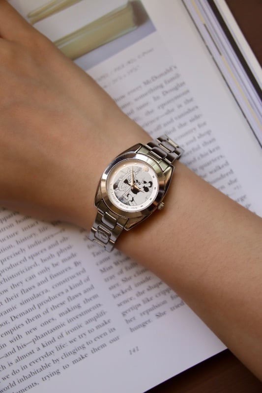 1928 Disney Mickey Mouse Steamboat Willie Commemorative Quartz Vintage Watch