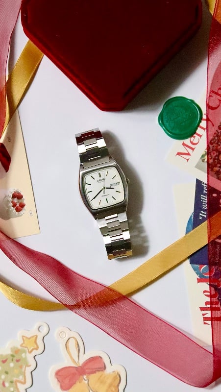 Seiko TV Shaped Chronos Quartz Vintage Watch