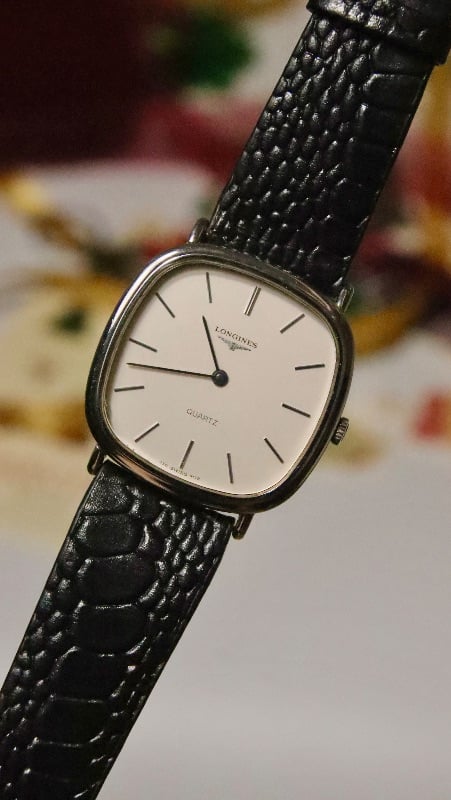 Longines Silver Toned Dress Vintage Watch