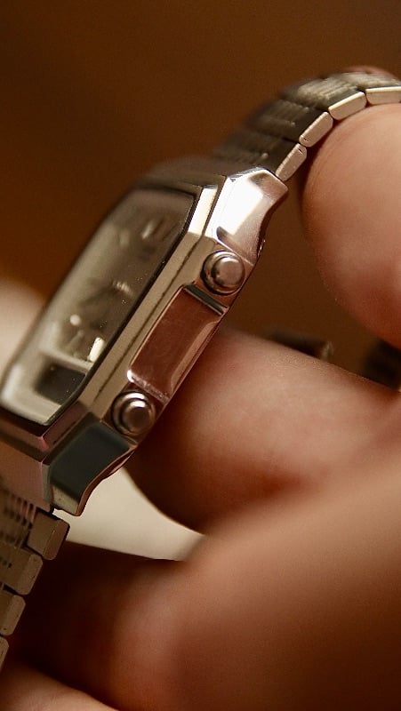 RARE Seiko Silverwave Analog & Digital Quartz Vintage Watch