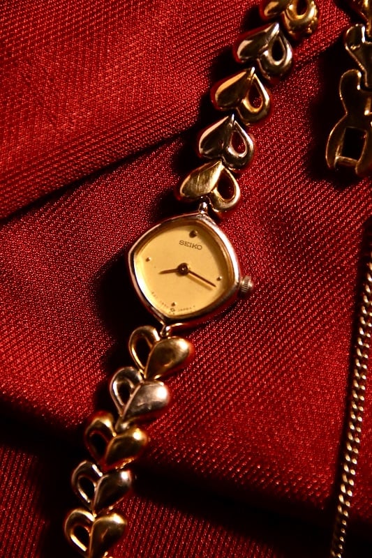 Seiko Vintage Two-Tone Heart Link Watch