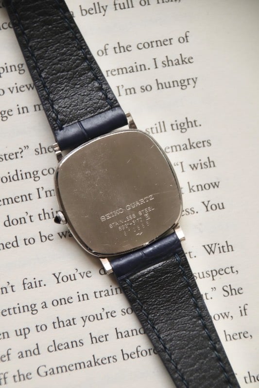 Seiko Credor In Vibrant Blue 5931-5170 Vintage Watch