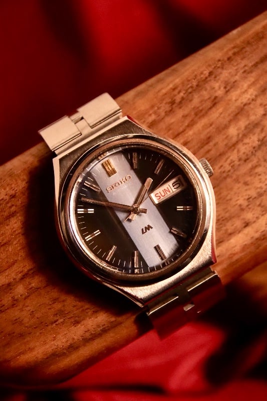 RARE 1973 Seiko Lord Matic LM Special 23 Jewels Automatic Ref. 5206-6090