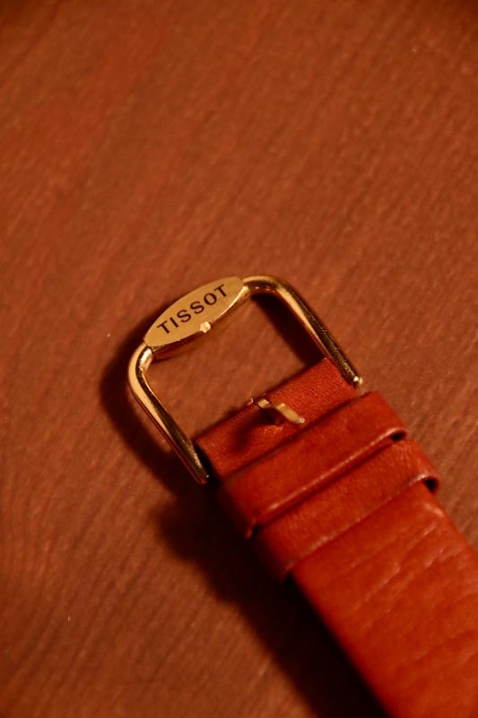 Vintage W150 Tissot Geniune Wood Watch