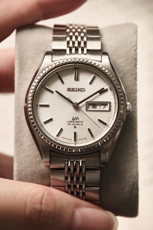 Seiko Lord Matic 5606-7000 Automatic Vintage Watch