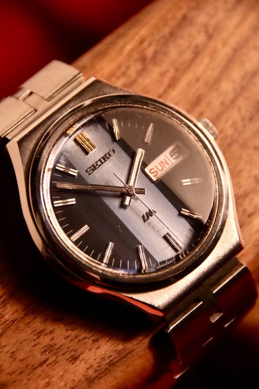 RARE 1973 Seiko Lord Matic LM Special 23 Jewels Automatic Ref. 5206-6090