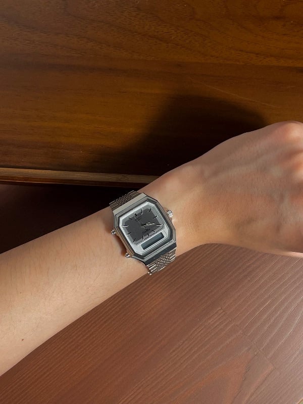 RARE Seiko Silverwave Analog & Digital Quartz Vintage Watch