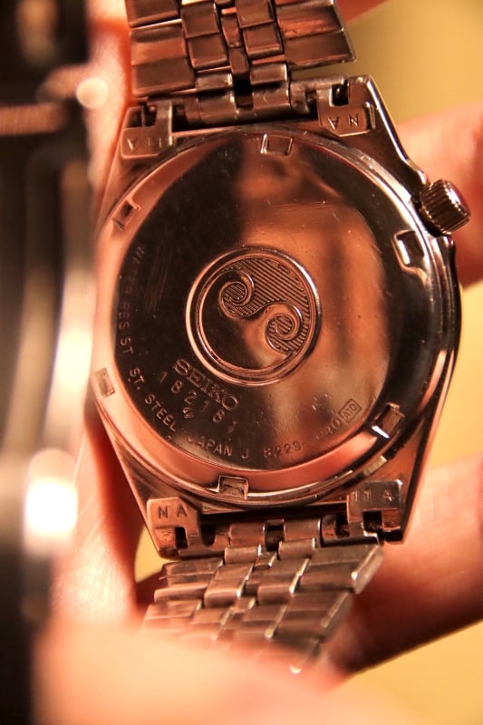 Seiko Silverwave In White Quartz Vintage Watch