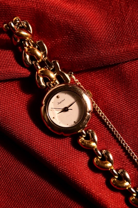 Orient Jupiter Ladies Dual Tone Quartz Vintage Watch