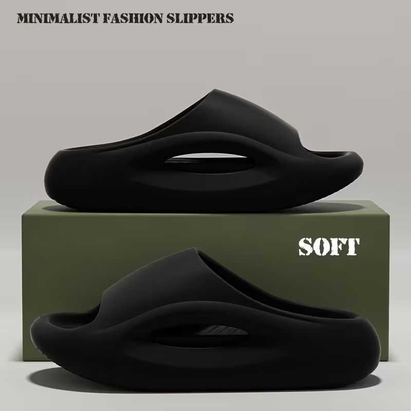 Thick sole slippers, Men's summer 2025 new EVA, resilient, outdoor, stylish, sporty, casual, fashionable, versatile Men's sport sandals