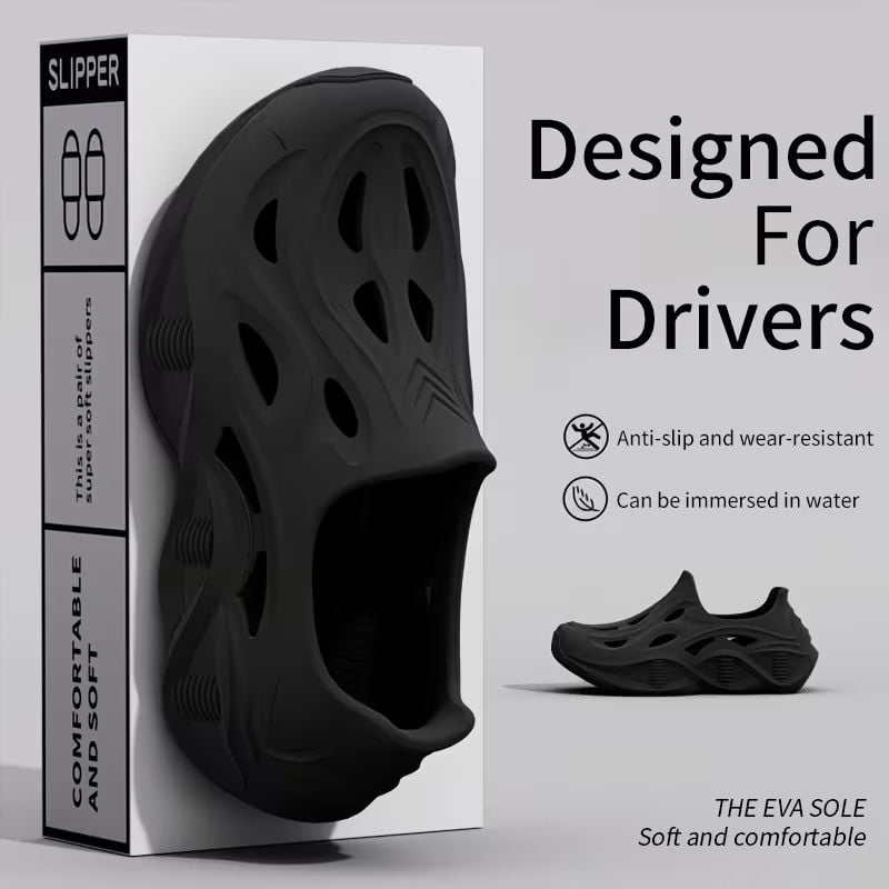 Unique Thick-Soled Clogs | Trendy, Stylish, Eye-Catching, All-Season, Casual & Minimalist Design, EVA Material, Slip-On Closure, Universal Fit