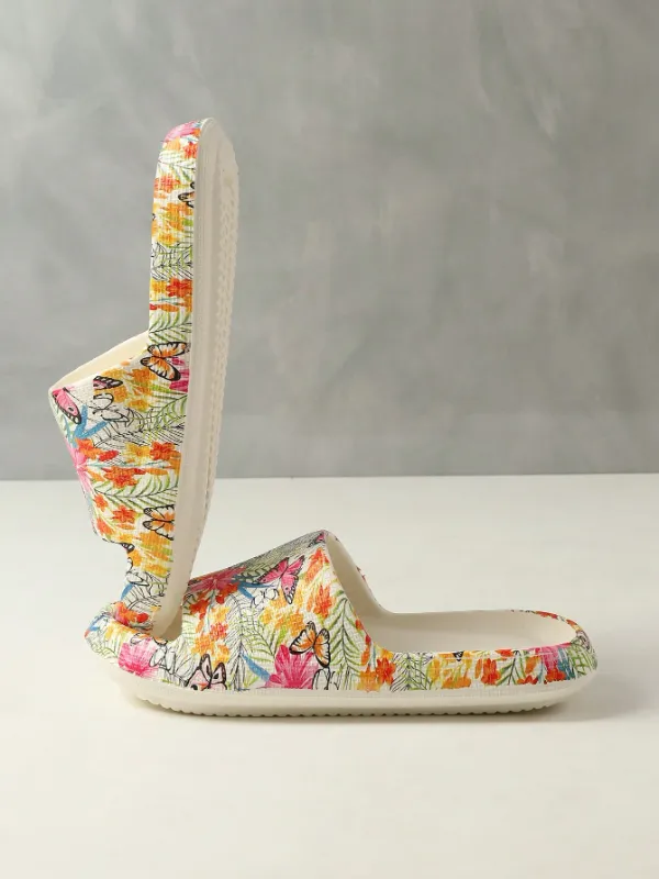 Women's Comfortable Summer Meets Nature Soft and Cushy Slip-Ons