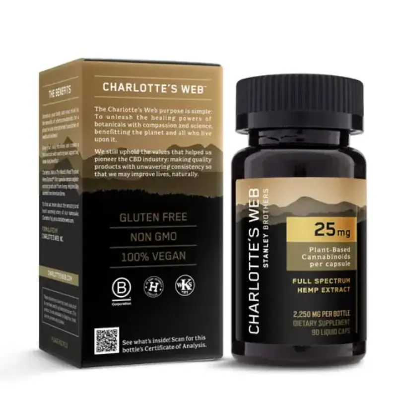 25MG CBD OIL CAPSULES