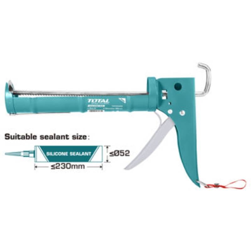 Caulking Gun 235mm/9" Half Barrel