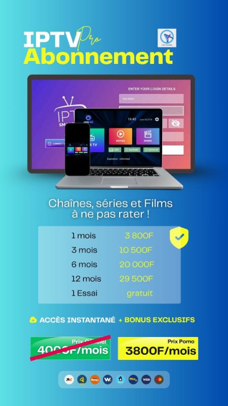 Abonnement IPTV Pro