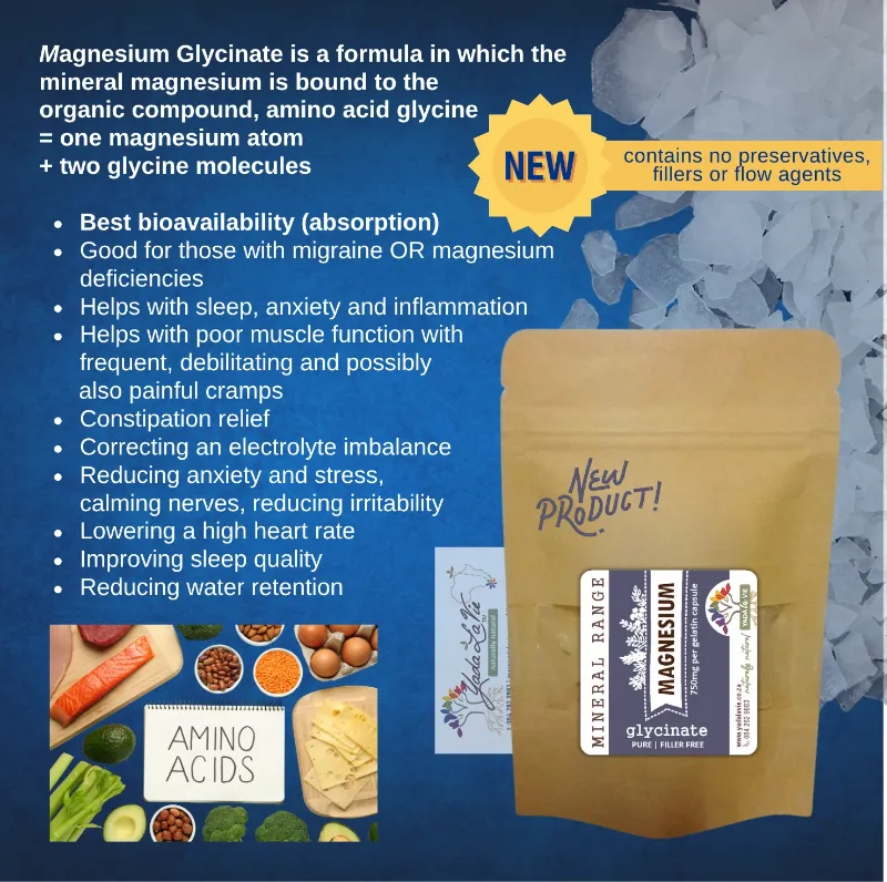 *MAGNESIUM GLYCINATE caps [pure no fillers]