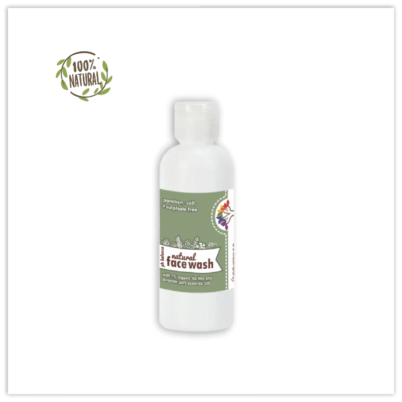 *FACE WASH with org teatree [100% natural]