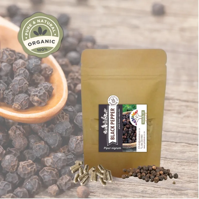 *BLACK PEPPER organic capsules