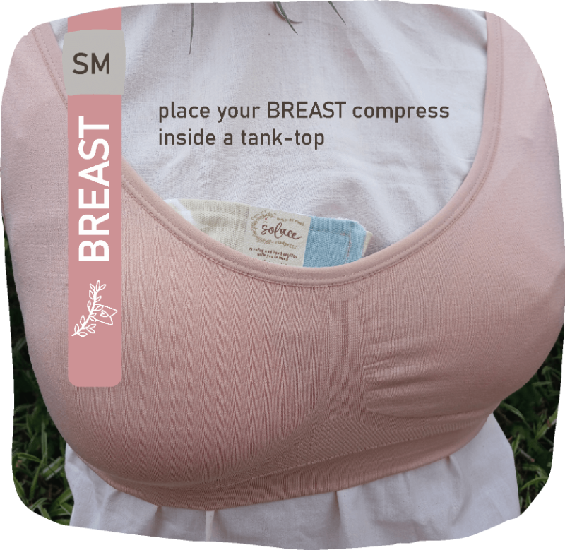 BREAST single SMALL (no straps)