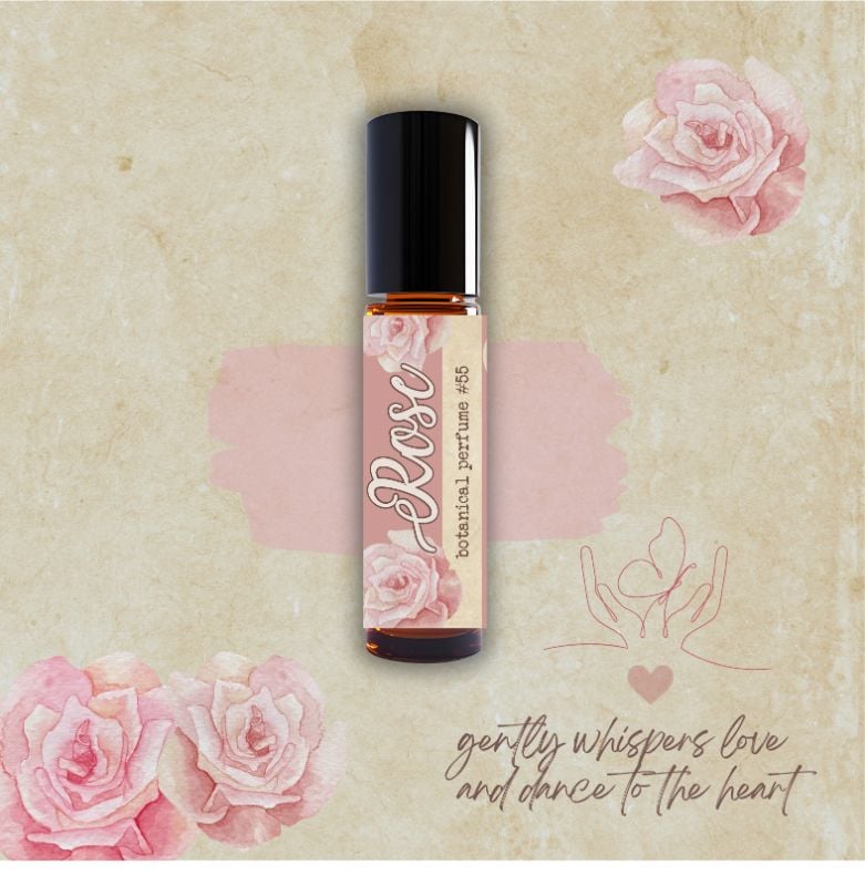 real ROSE natural perfume