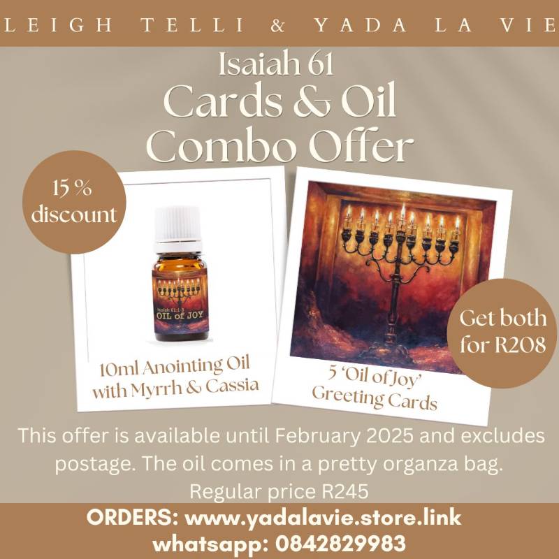 OIL of JOY cards & oil set