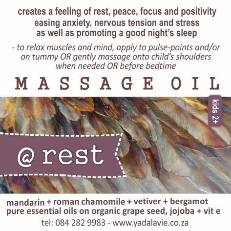 AT REST calming body oil