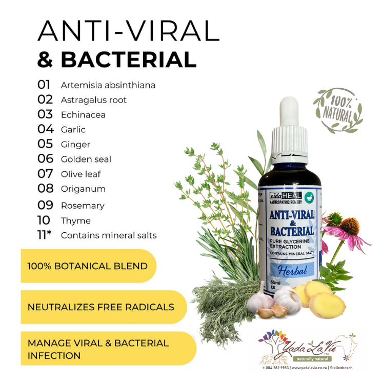 ANTI-VIRAL & BACTERIAL herbal tincture