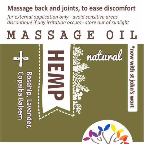 HEMP-back massage with St John's