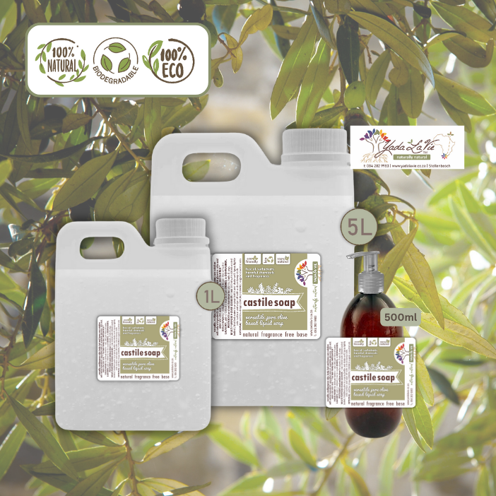 CASTILE LIQUID SOAP 100% natural