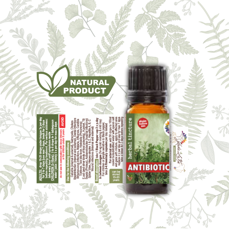 natural ANTIBIOTIC tincture