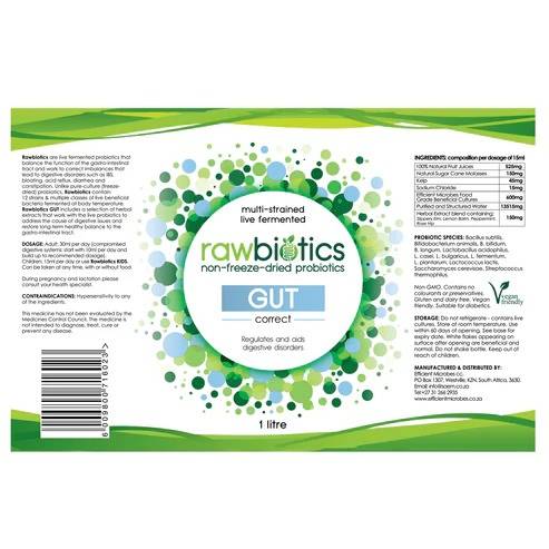 rawbiotics GUT correct
