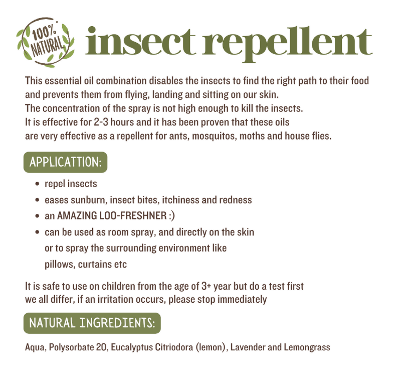 INSECT re-pellent [100% natural]