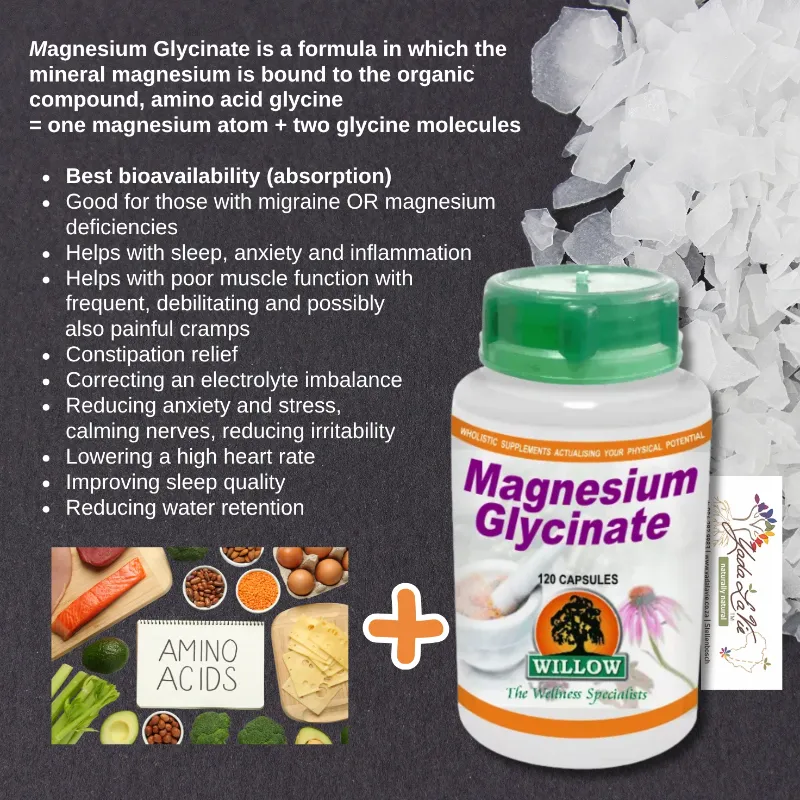 MAGNESIUM GLYCINATE veg-caps