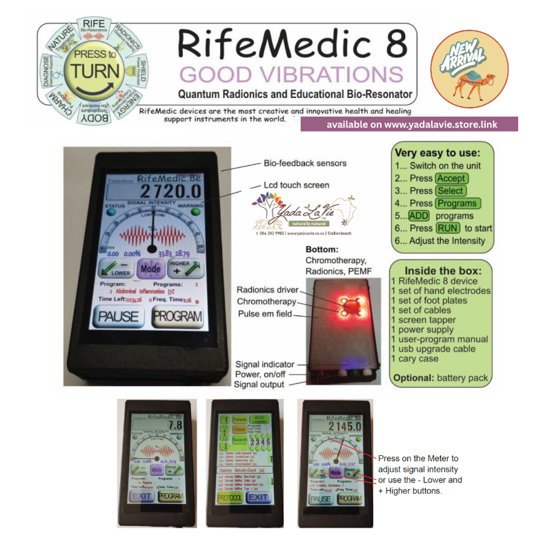 RIFE-medic 8 bio-resonators device