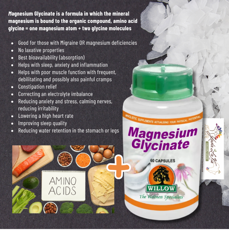 MAGNESIUM GLYCINATE veg-caps