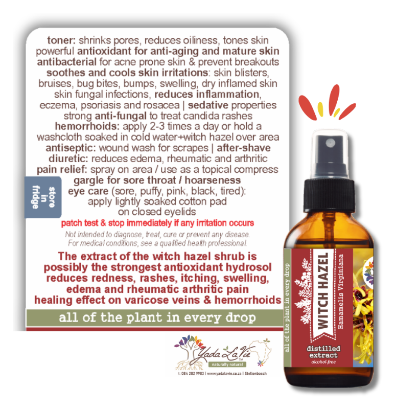 WITCH HAZEL [alcohol-free]